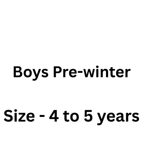 Boys Pre-winter colletion- 1 to 2 Years
