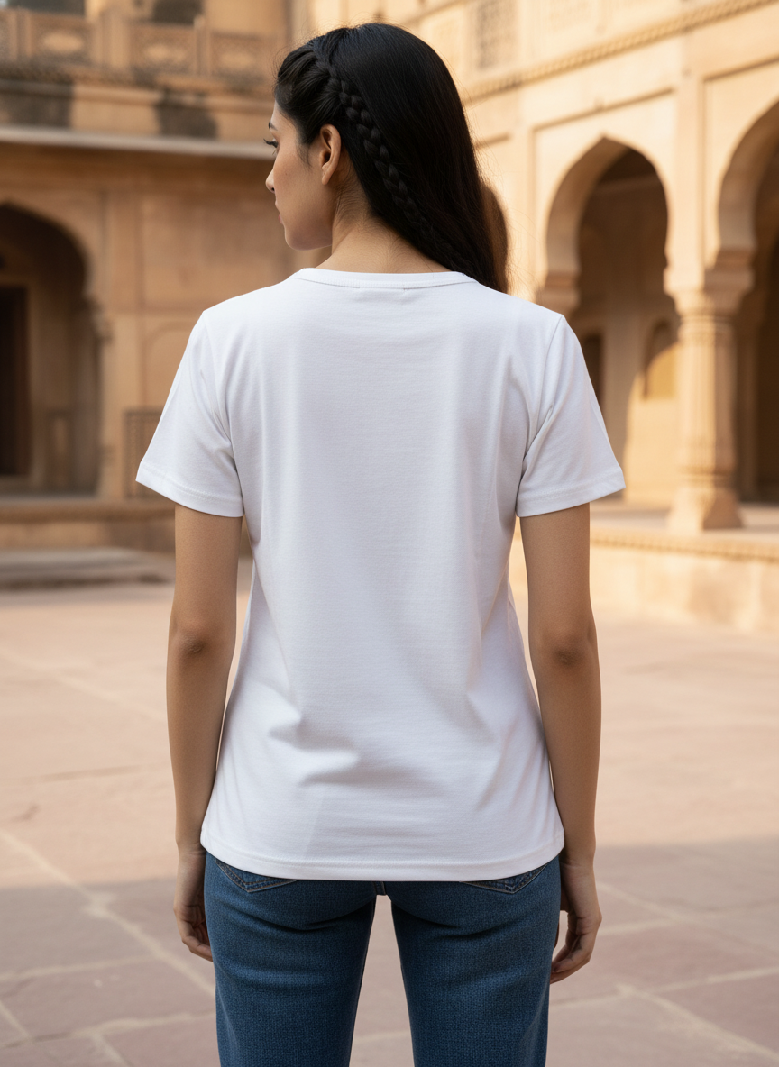 ＤＵＴＣＨ ＤＲＥＡＭ™ Stylish Mickey Print Casual Cotton Top