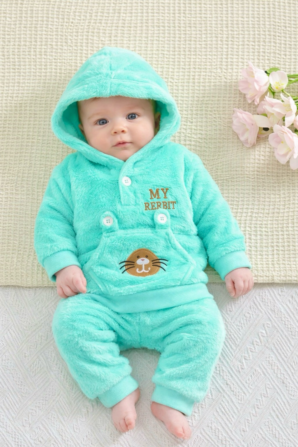 Baby Soft Fleece Hooded Winter Set