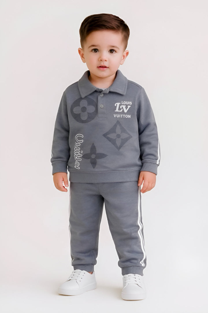 Kids Premium Printed Tracksuit Set