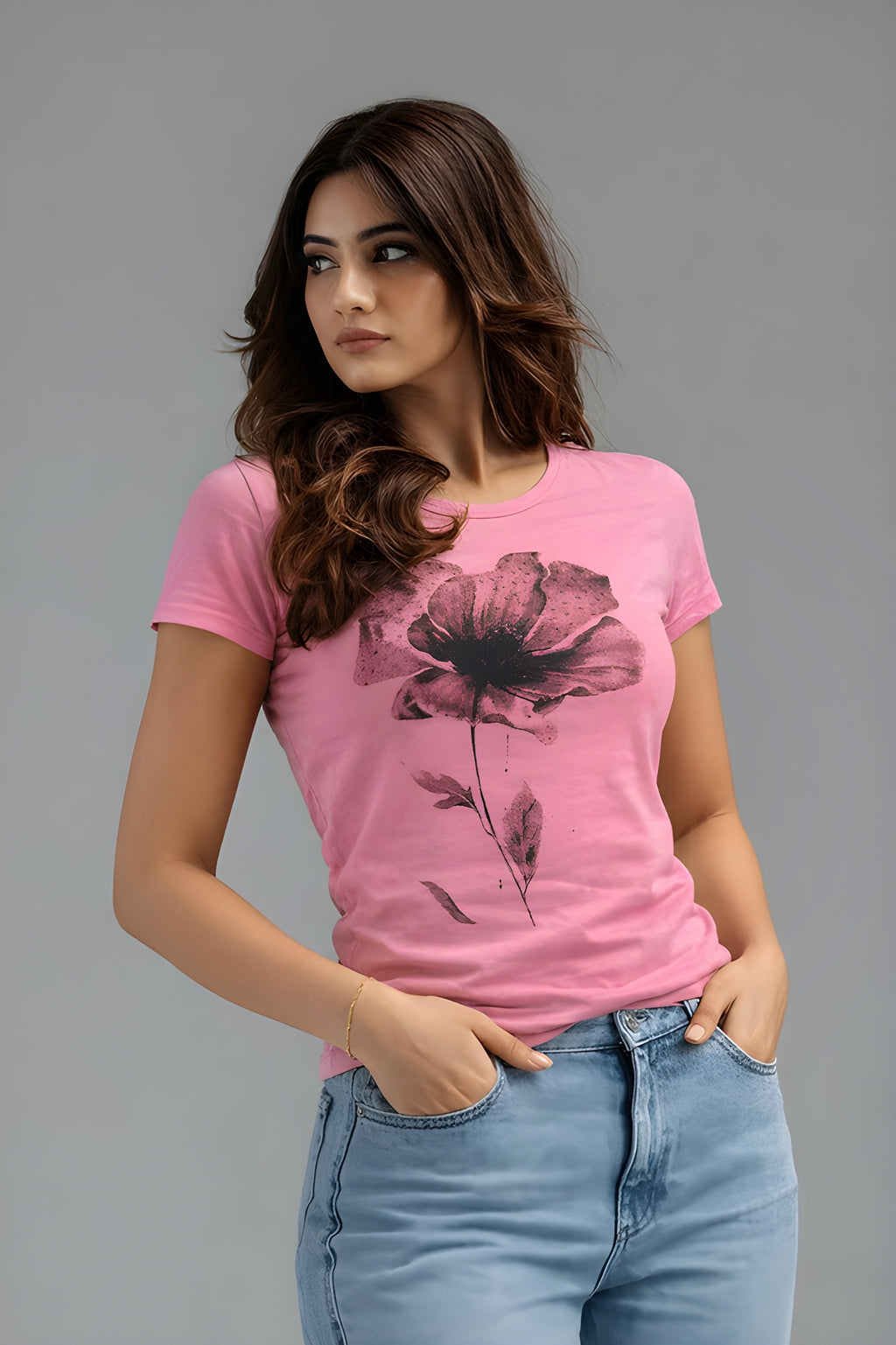 Girls Stylish T-Shirt Combo (Pack of 2) | Trendy Everyday Wear-2