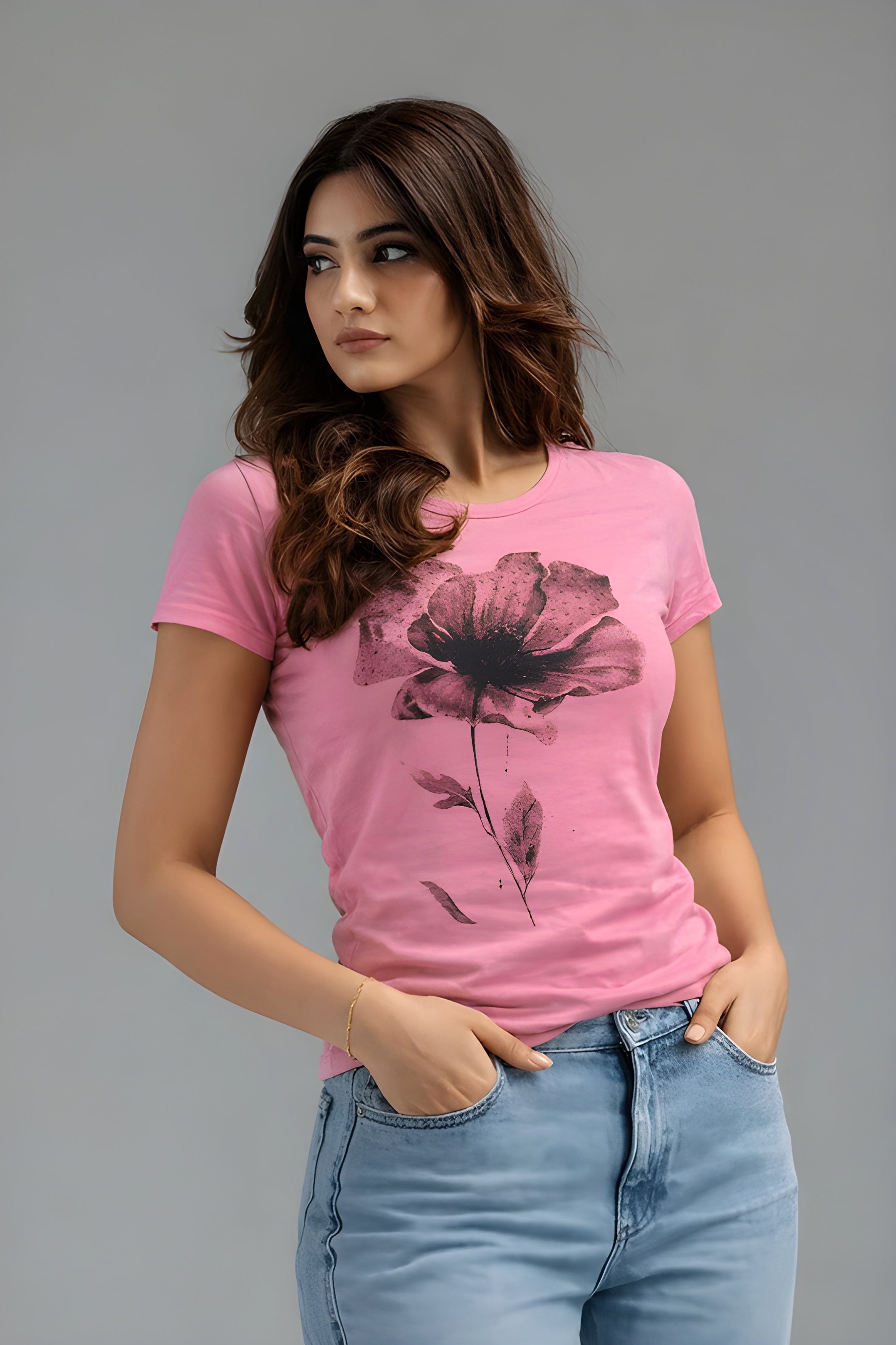 Girls Stylish T-Shirt Combo (Pack of 2) | Trendy Everyday Wear-2