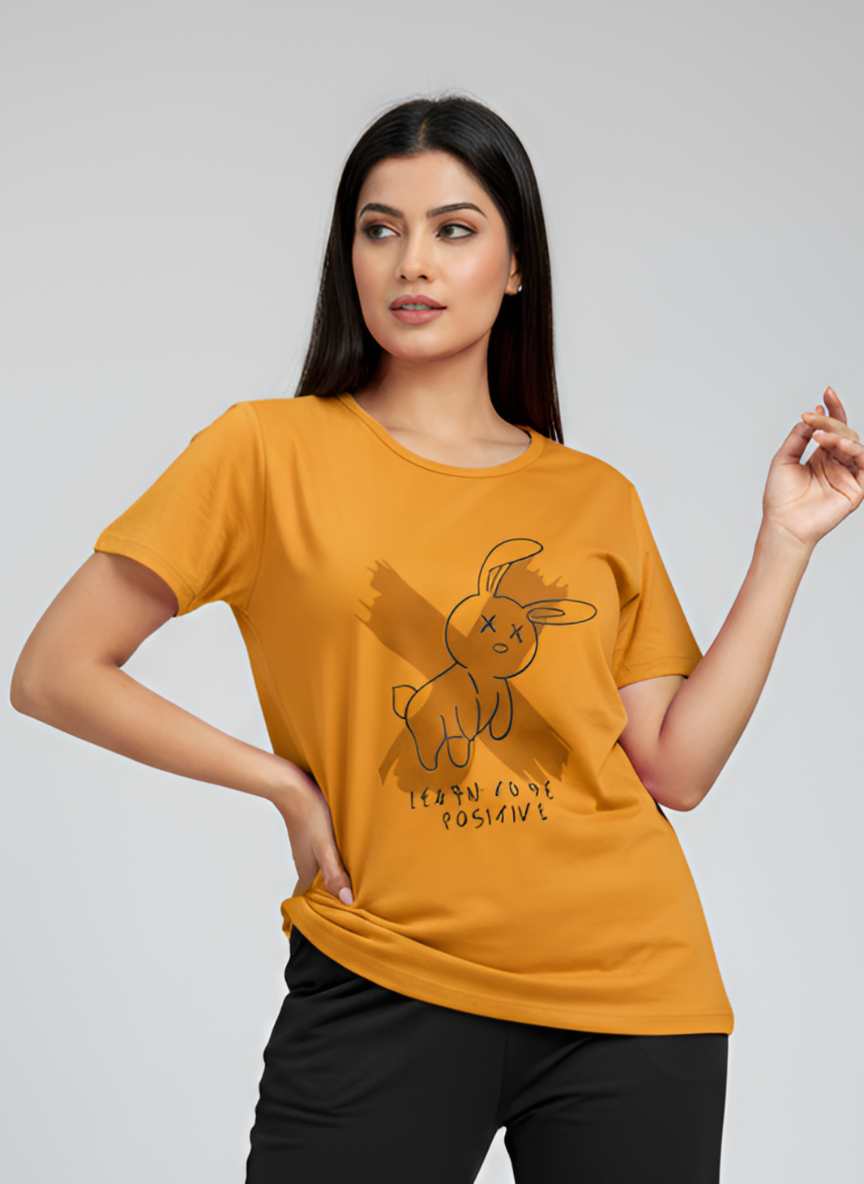 ＤＵＴＣＨ ＤＲＥＡＭ™  Premium Printed Cotton T-Shirt Top- #3