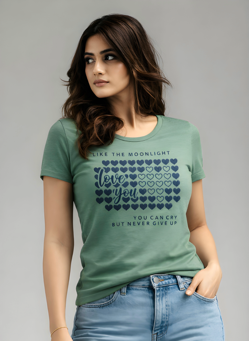 ＤＵＴＣＨ ＤＲＥＡＭ™ Women’s Printed Cotton Casual Graphic T-Shirt Top- #2