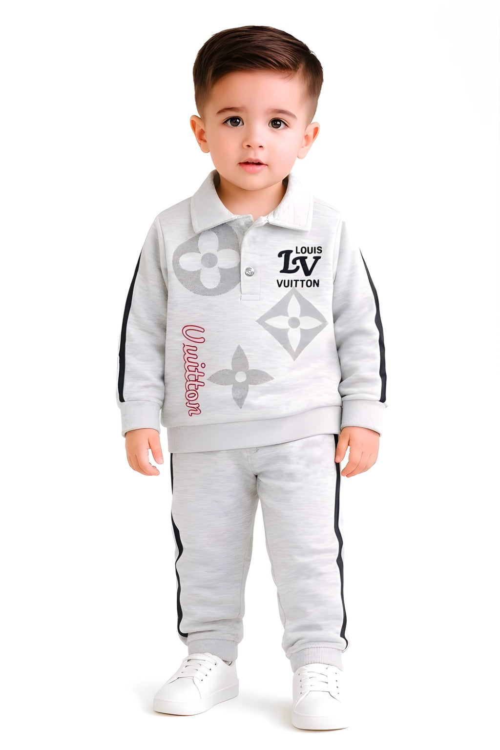 Kids Premium Printed Tracksuit Set