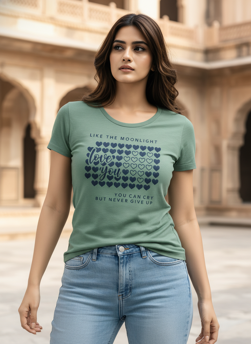 ＤＵＴＣＨ ＤＲＥＡＭ™ Women’s Printed Cotton Casual Graphic T-Shirt Top- #2